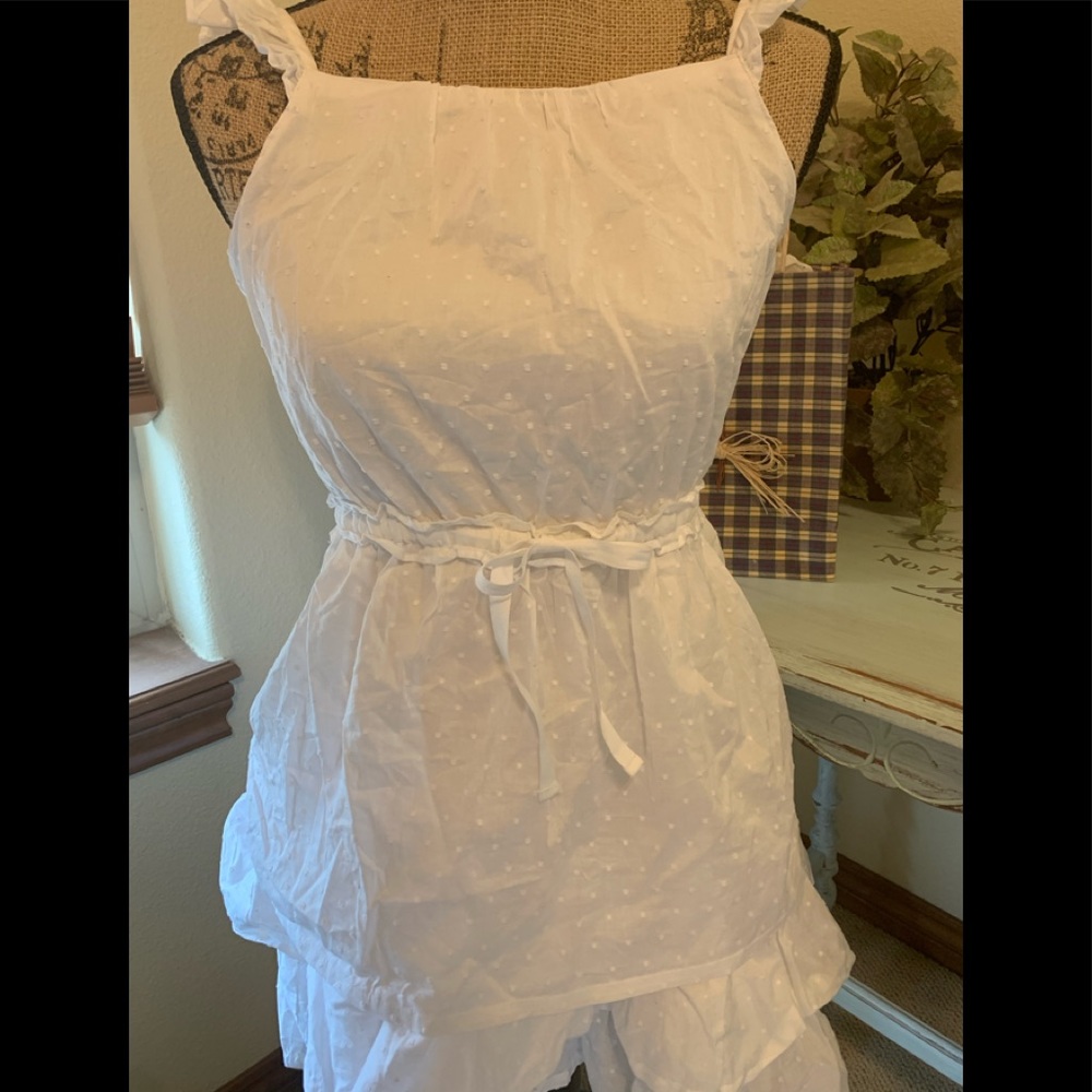 White summer dress